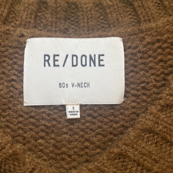 Re/Done 90’s VNeck Sweater - Picture 8 of 11
